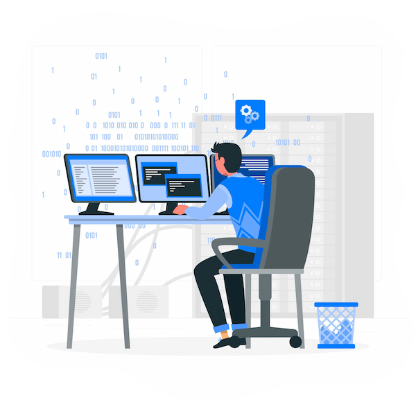 Coding girl